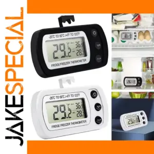 Digital Refrigerator Thermometer with LCD Display