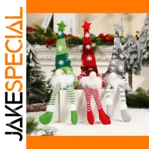 Festive Faceless Christmas Doll Hanging Decoration