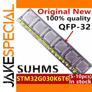 STM32G030K6T6 Microcontroller Set in QFP-32 Package