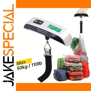 Digital Luggage Scale with Bright LCD Display