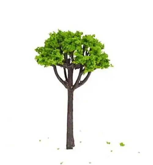 Miniature Plastic Trees Set for Dioramas 7 Miniature Plastic Trees Set for Dioramas - Image 7