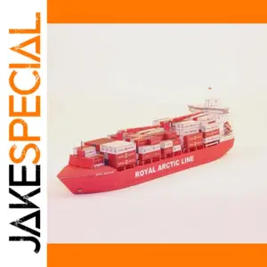 Danish Mary Arctica Paper Model 1:400 Scale