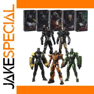 Detailed Iron Man Action Figure Collection