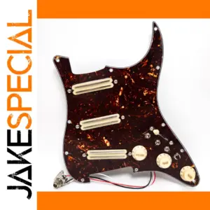 Strat Guitar Loaded Tortoiseshell Pickguard Set