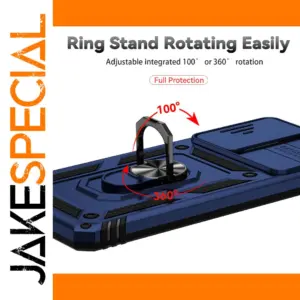 Samsung Galaxy Rugged Ring Stand Case