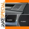 Mitsubishi Pajero 3D Badge Emblems Set