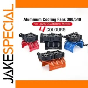 Vibrant RC Motor Cooling Fan Heatsink