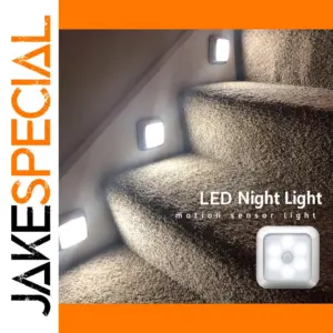 Battery-Powered LED Motion Sensor Night Light