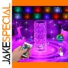LED Crystal Ambient Night Light with RGB Colors