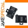 Black PCB Adapter Plate for 3D Printer Sensors
