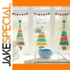 Colorful Cartoon Christmas Tree Wall Sticker