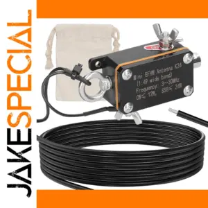 Pocket EFHW Antenna K24 for Shortwave (3-30MHz)