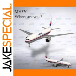 Malaysia Airlines MH370 Boeing 777-200 Paper Model