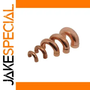 Copper 180-degree Equal Elbow Pipe Fitting 6.35mm-50mm