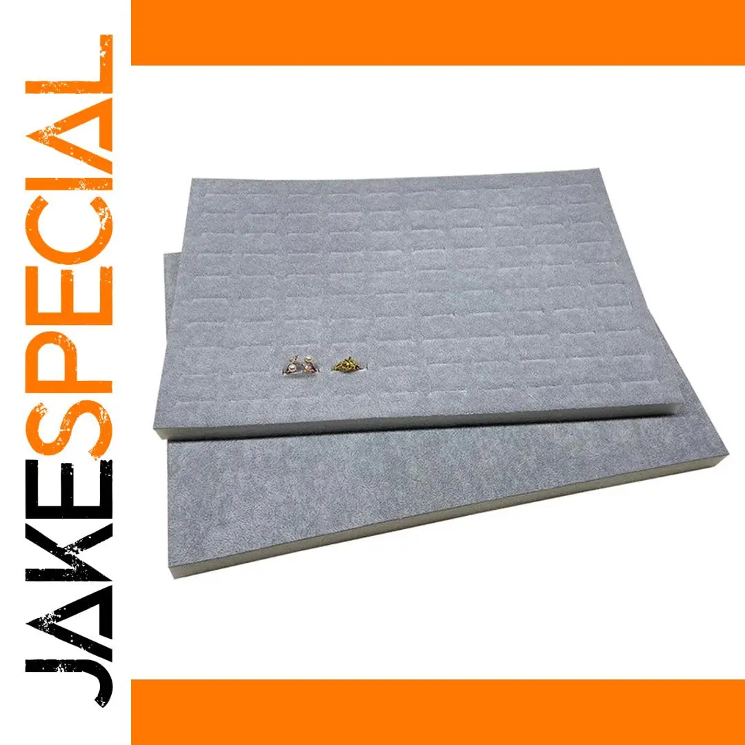Velvet Jewelry Display Tray 34x22cm 1 Velvet Jewelry Display Tray 34x22cm