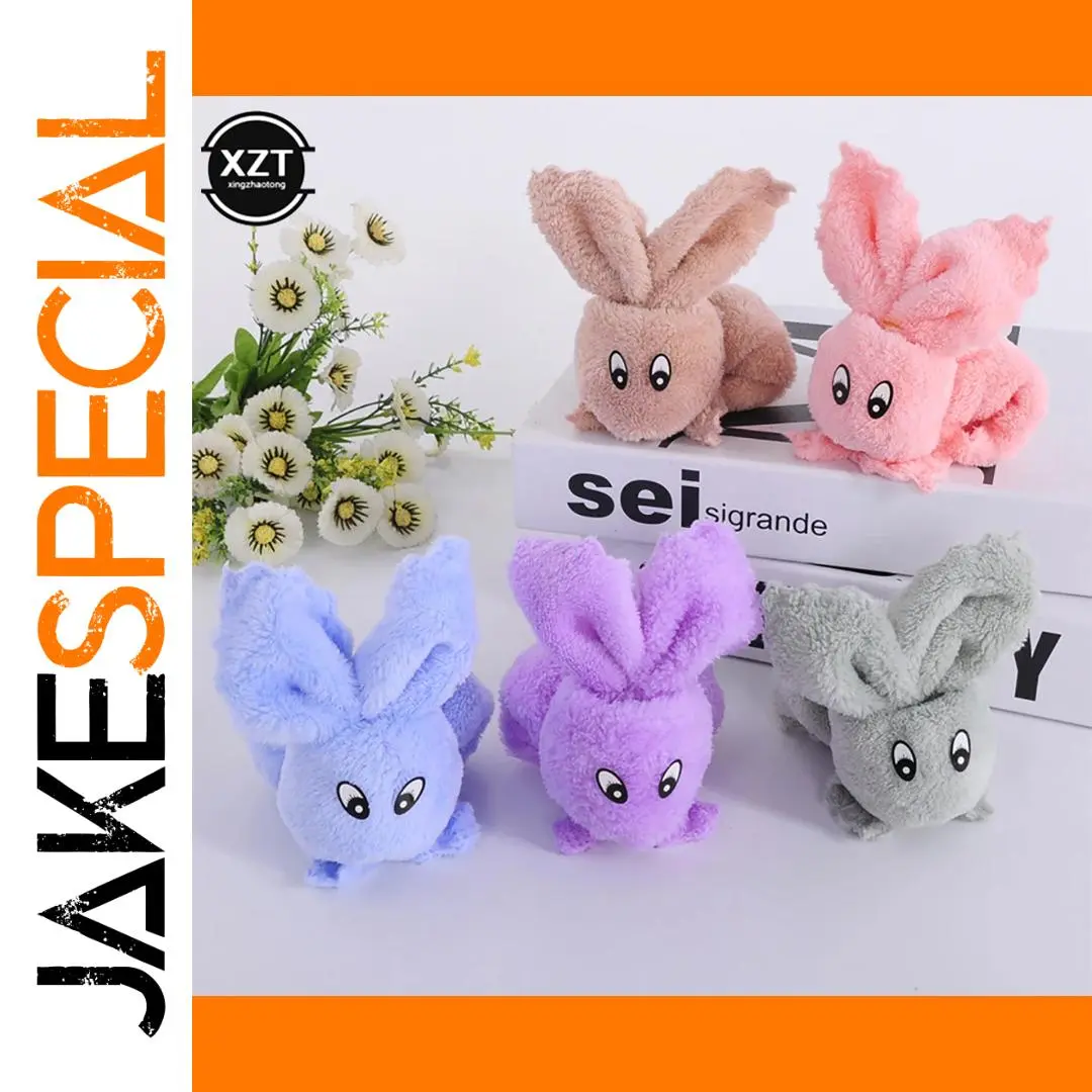 Plush Bunny Hand Towel Collection 1 Plush Bunny Hand Towel Collection