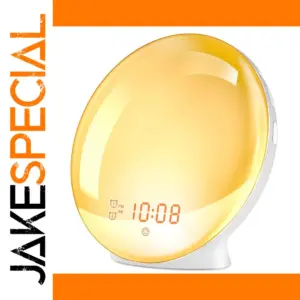 Modern 165mm Wake-Up Light Alarm Clock