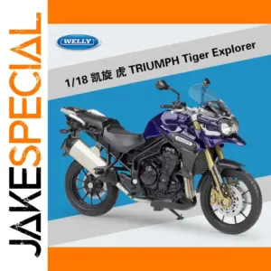 Triumph Tiger Explorer 1:18 Diecast Motorcycle Model