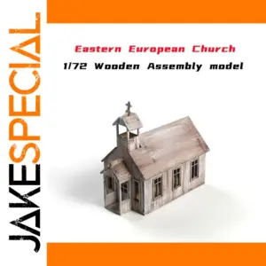 Eastern European Church Wooden Model Kit 1/72