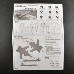 1:144 SU-47 Golden Eagle Model Kit 11 62dae46aef9a4054838ca51b upscaled