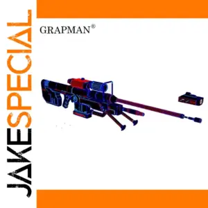 Futuristic Sniper 3D Paper Model Kit