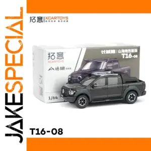 Great Wall Cannon Diecast Model 1:64 Scale Black