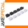 Set of 5 Black & White AC Power Connectors