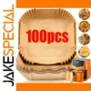 Natural Brown Air Fryer Paper Liners for 5-8 Qt