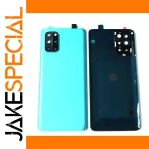 OnePlus 8T Replacement Back Cover - Silver & Green