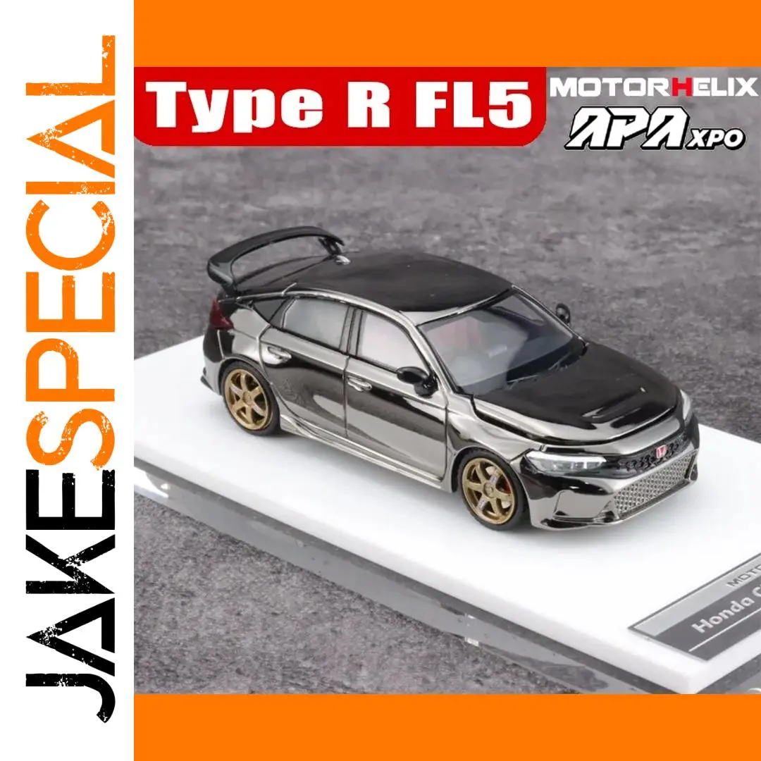 Honda Civic Type R FL5 1:64 Scale Die-Cast Model 1 Honda Civic Type R FL5 1:64 Scale Die-Cast Model