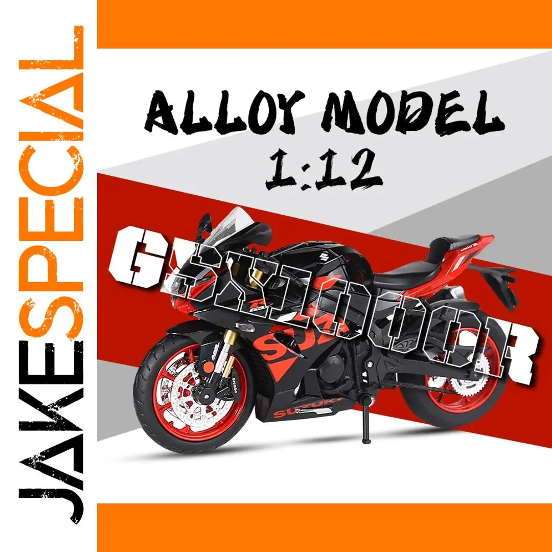 1:12 Scale Suzuki GSX1000R Motorcycle Model 1 1:12 Scale Suzuki GSX1000R Motorcycle Model