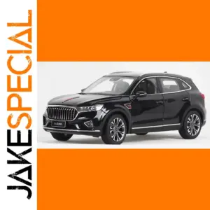 Detailed 1:18 FAW HongQI HS5 SUV Model