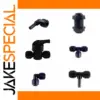 Black POM Water Fitting Set for Household Plumbing