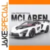 White McLaren Senna 1:24 Diecast Model