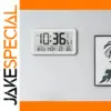 Modern 8.5-Inch Digital Wall Clock