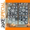 Elegant Christmas Window Stickers Set