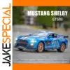 Vibrant Blue Ford Mustang Shelby GT500 Model
