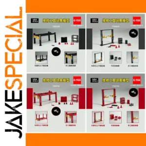 G-Fans 1/64 Maintenance Scene Set in Colors