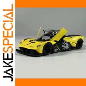 Yellow Aston Martin Valkyrie 1:32 Diecast Model