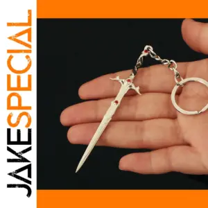 Baldur's Gate Spike Keychain - 9cm Zinc Alloy