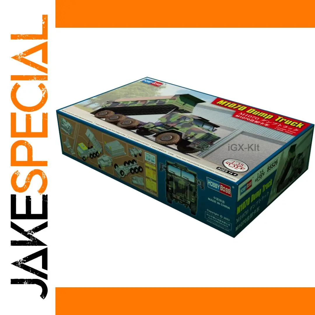 Hobbyboss 1:35 M1070 Dump Truck Model Kit 1 Hobbyboss 1:35 M1070 Dump Truck Model Kit