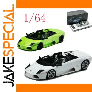 Detailed 1/64 Lamborghini Murciélago Roadster Model