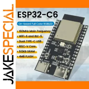 WiFi 6 Development Board with ESP32-C6WROOM1