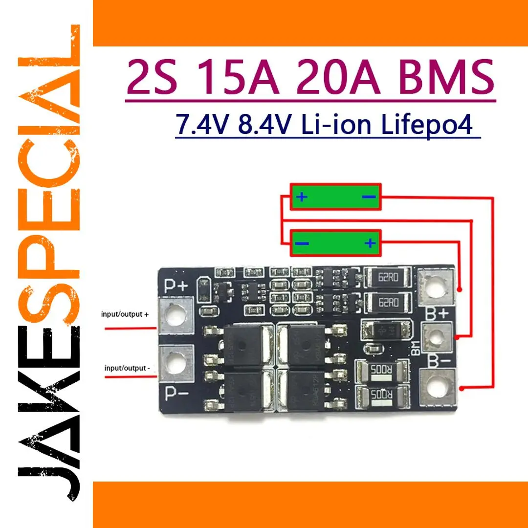 2S Lithium Battery Management System (15A/20A) 1 2S Lithium Battery Management System (15A/20A)