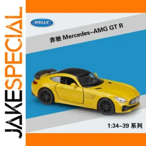 WELLY 1:36 AMG GT R Diecast Model Car