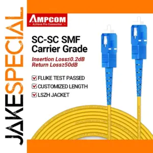 High-Performance Fiber Optic Patch Cable 5-30m