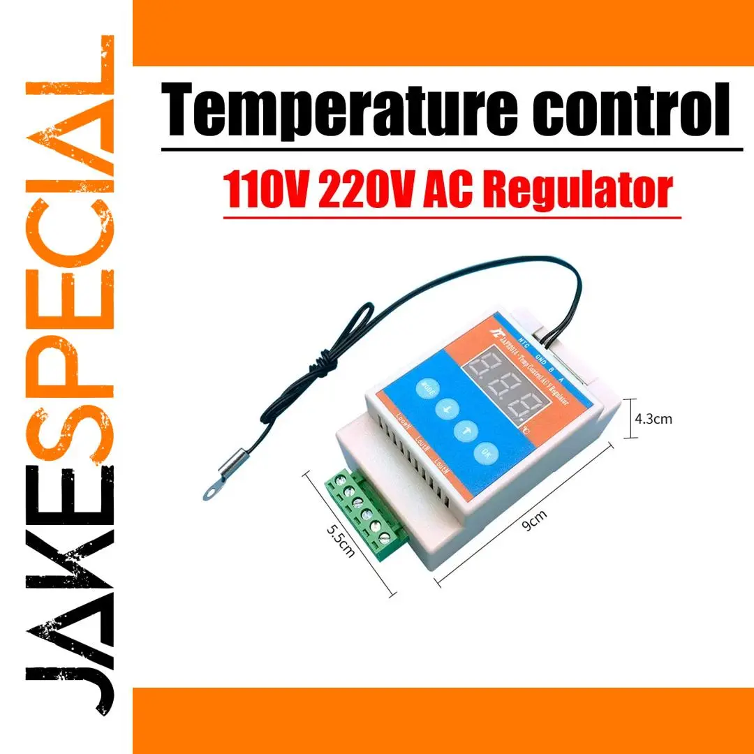AC Voltage Temperature Controller 110V-220V 1000W 1 AC Voltage Temperature Controller 110V-220V 1000W