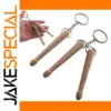 Handmade Maple Drumstick Keychain