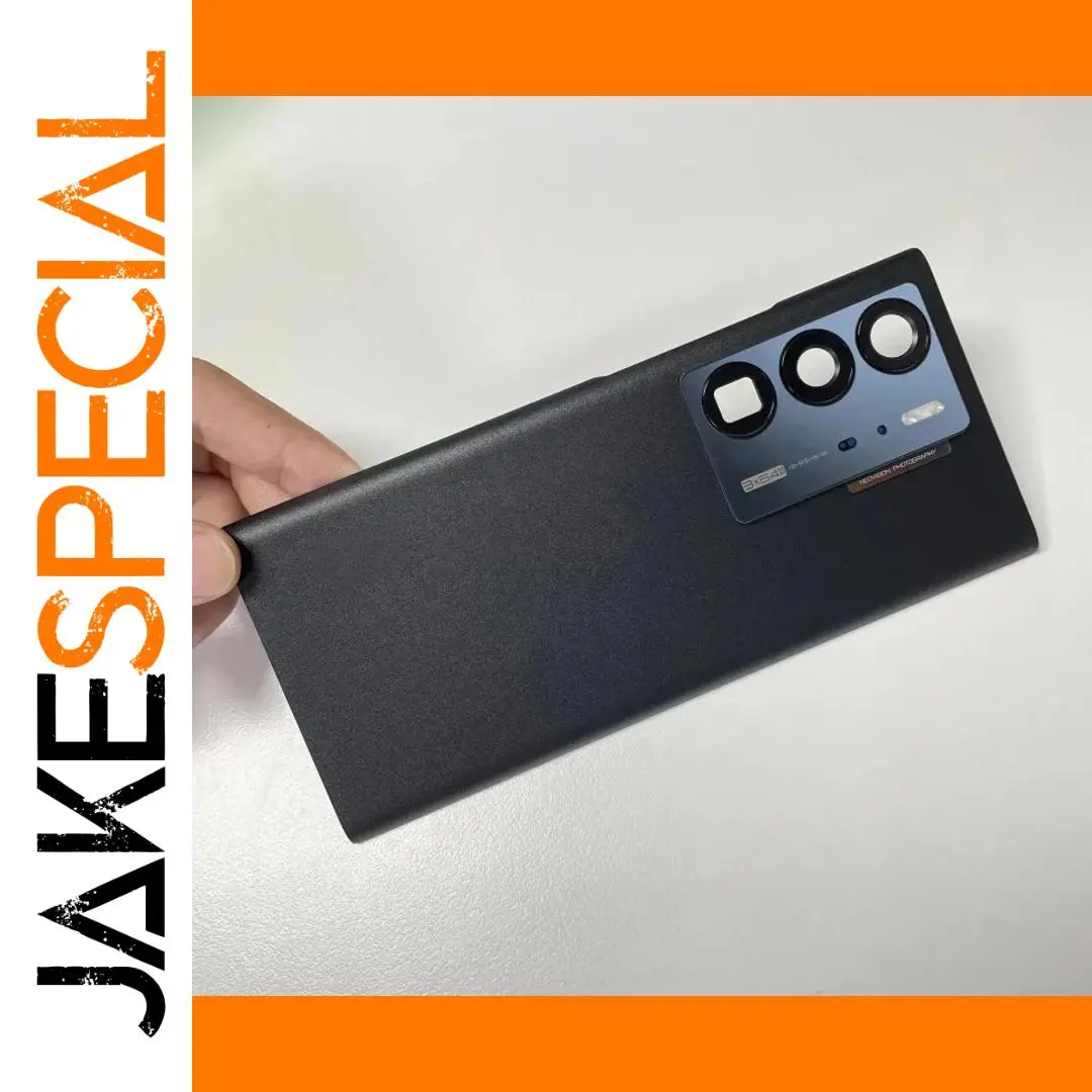 Black Ceramic Rear Housing for ZTE Axon 40 Ultra 1 Black Ceramic Rear Housing for ZTE Axon 40 Ultra