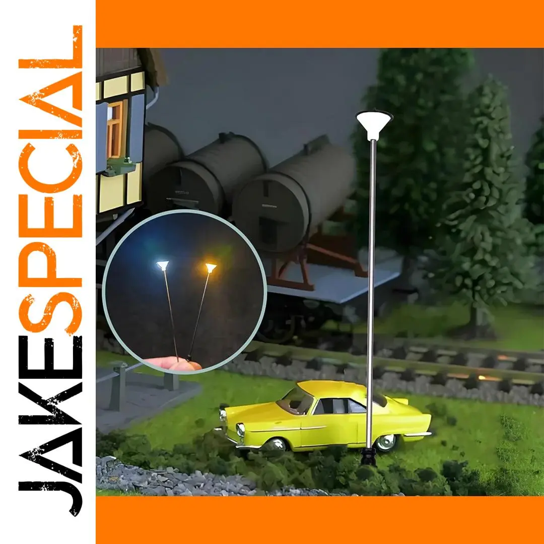 HO Scale Miniature Street Lights Set 1 HO Scale Miniature Street Lights Set
